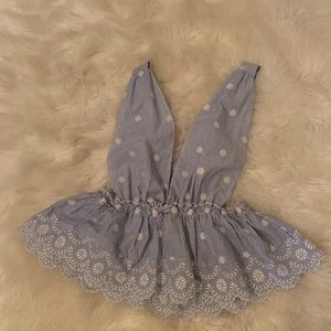 Backless NWT BOHO top